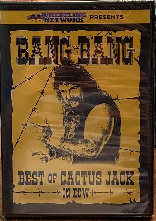 * Bang Bang, Best of Cactus Jack in ECW” DVD (Sealed)