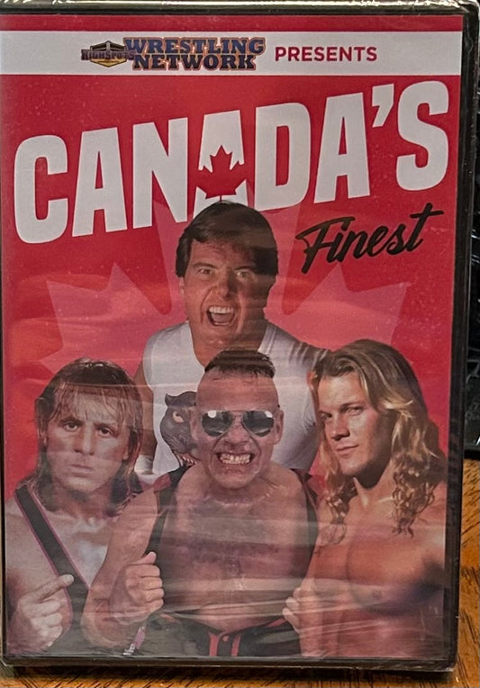 * “Canada’s Finest” Wrestling DVD (Sealed) (Piper, Owen Hart, Jericho & so much more)