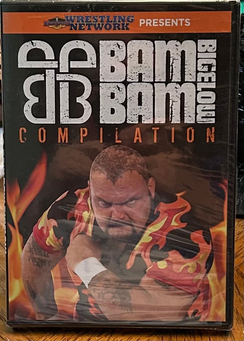 * “Bam Bam Bigelow Compilation” DVD (Sealed) RVD, New Jack, ECW & so much more)