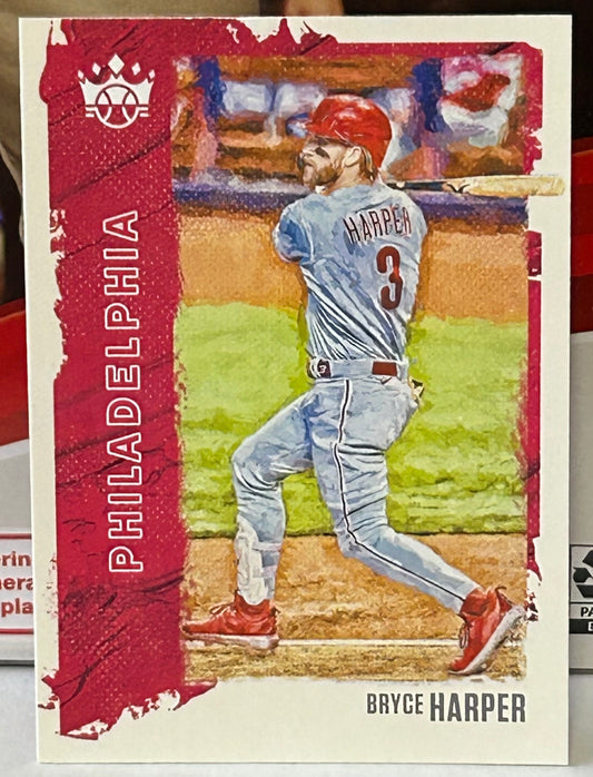 Bryce Harper 2021 Panini Diamond Kings Baseball Card PHILLIES