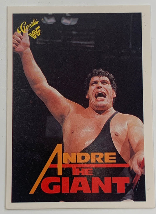 Andre The Giant 1990 WWF WWE Classic Card