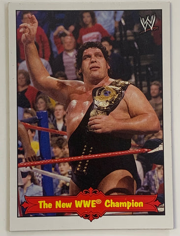 Andre The Giant 2012 WWE Topps Heritage Tribute Insert Card