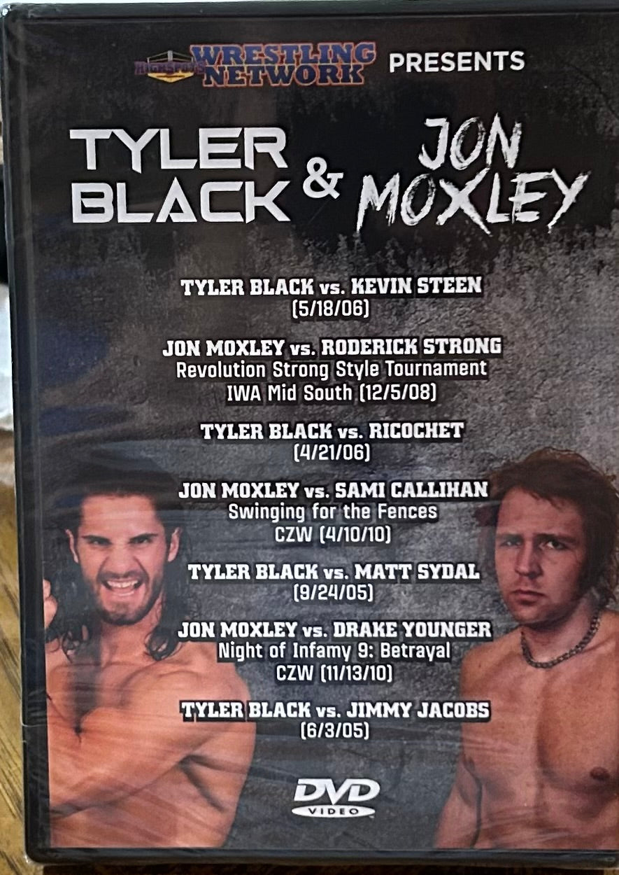 * Tyler Black & Jon Moxley DVD (Sealed) CZW, IWA Mid-South & more