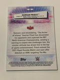 Damian Priest 2021 WWE Topps Chrome Aqua Refractor Card #146/150