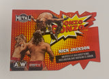 Nick Jackson 2022 AEW Skybox Metal “Bonzo Gonzo” Insert Card!!!