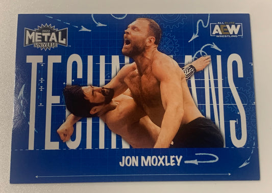 Jon Moxley 2022 AEW Skybox Metal “Technicians” Insert Card