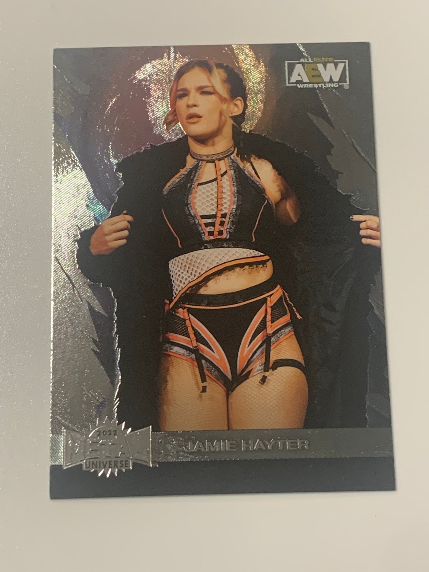Jamie Hayter 2022 AEW Skybox Metal Card