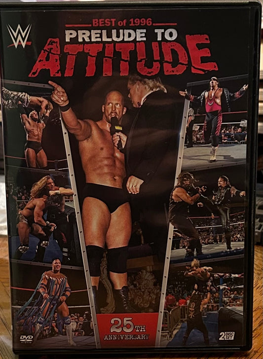 * WWE “Best of 1996, Prelude To Attitude” DVD (2-Disc Set)