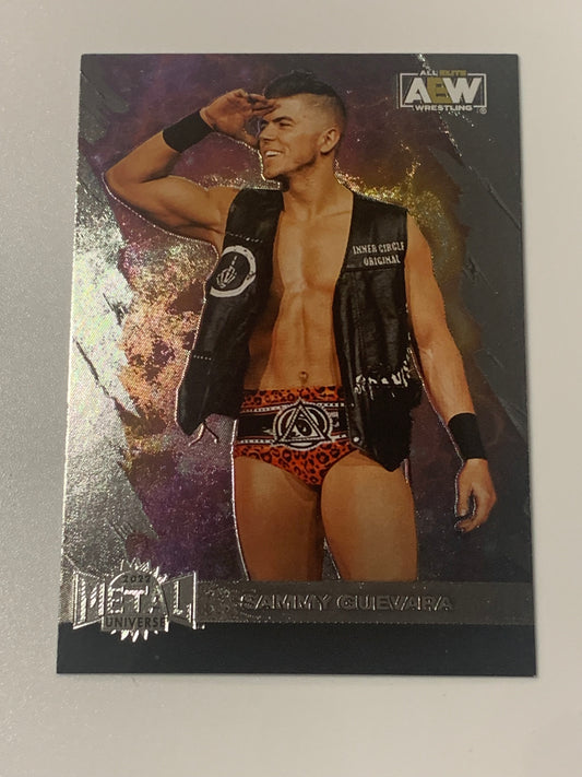 Sammy Guevara 2022 AEW Skybox Metal Card