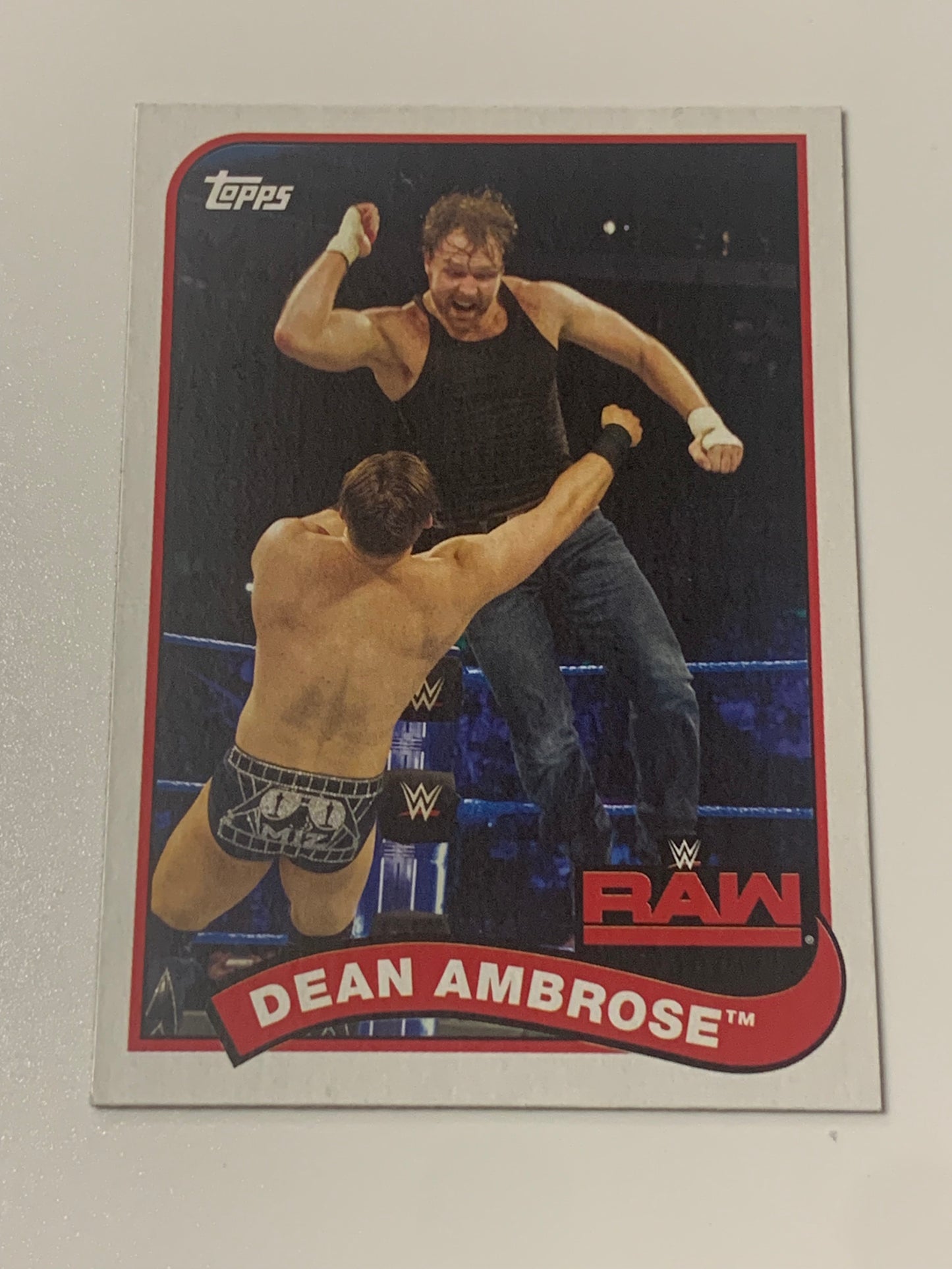 Dean Ambrose 2018 WWE Topps Heritage Card