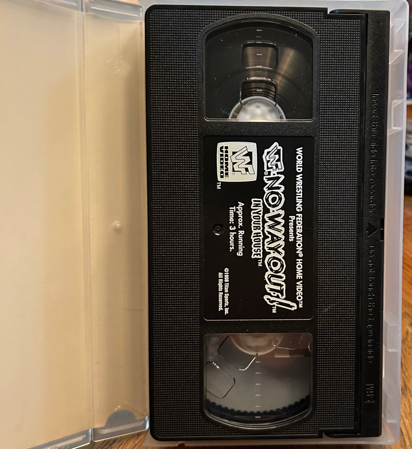 WWF WWE “In Your House, No Way Out 1998” VHS (Kane’s Brutal Assault Continues)