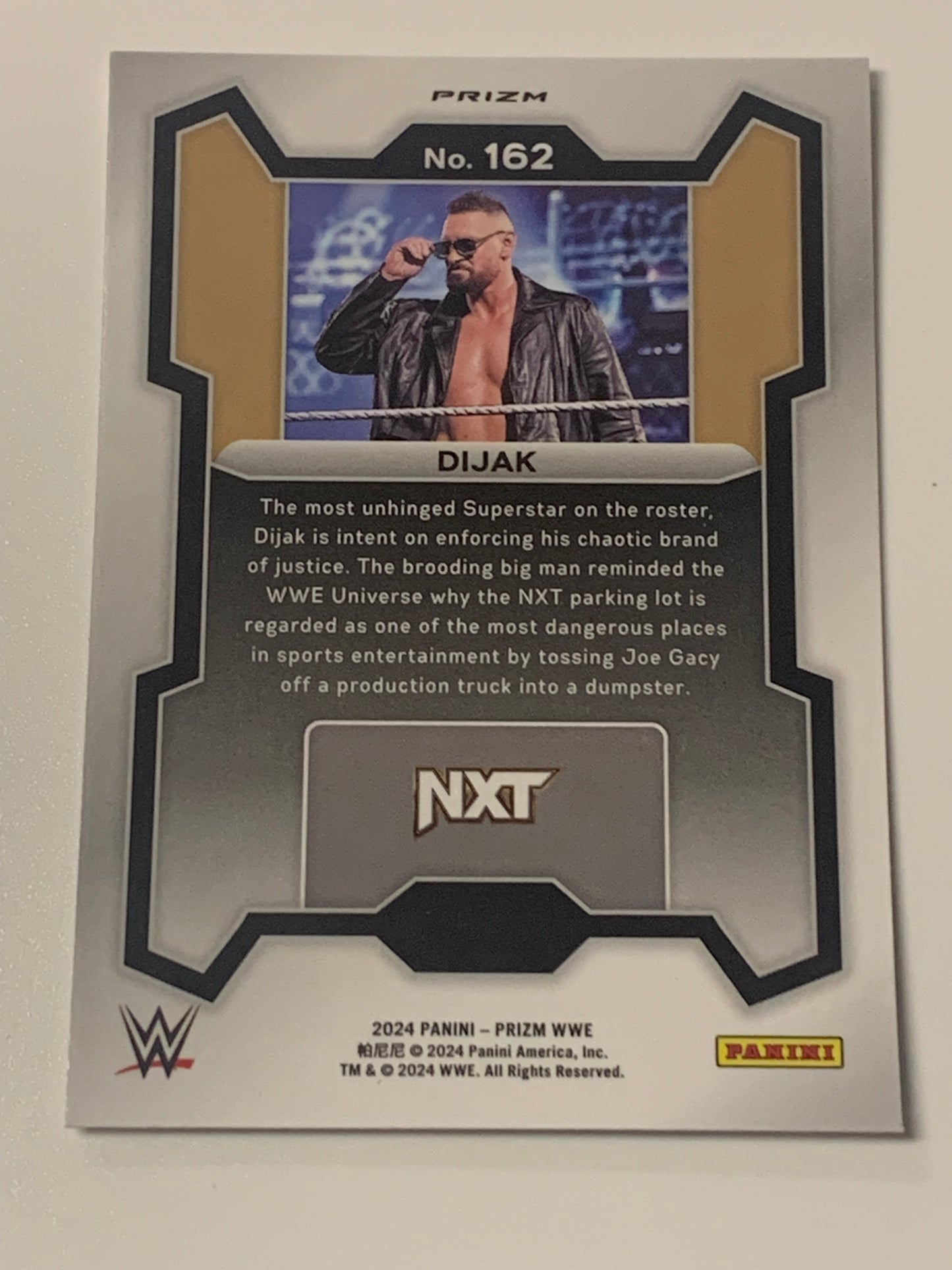 Dijak 2024 WWE Panini Prizm Silver