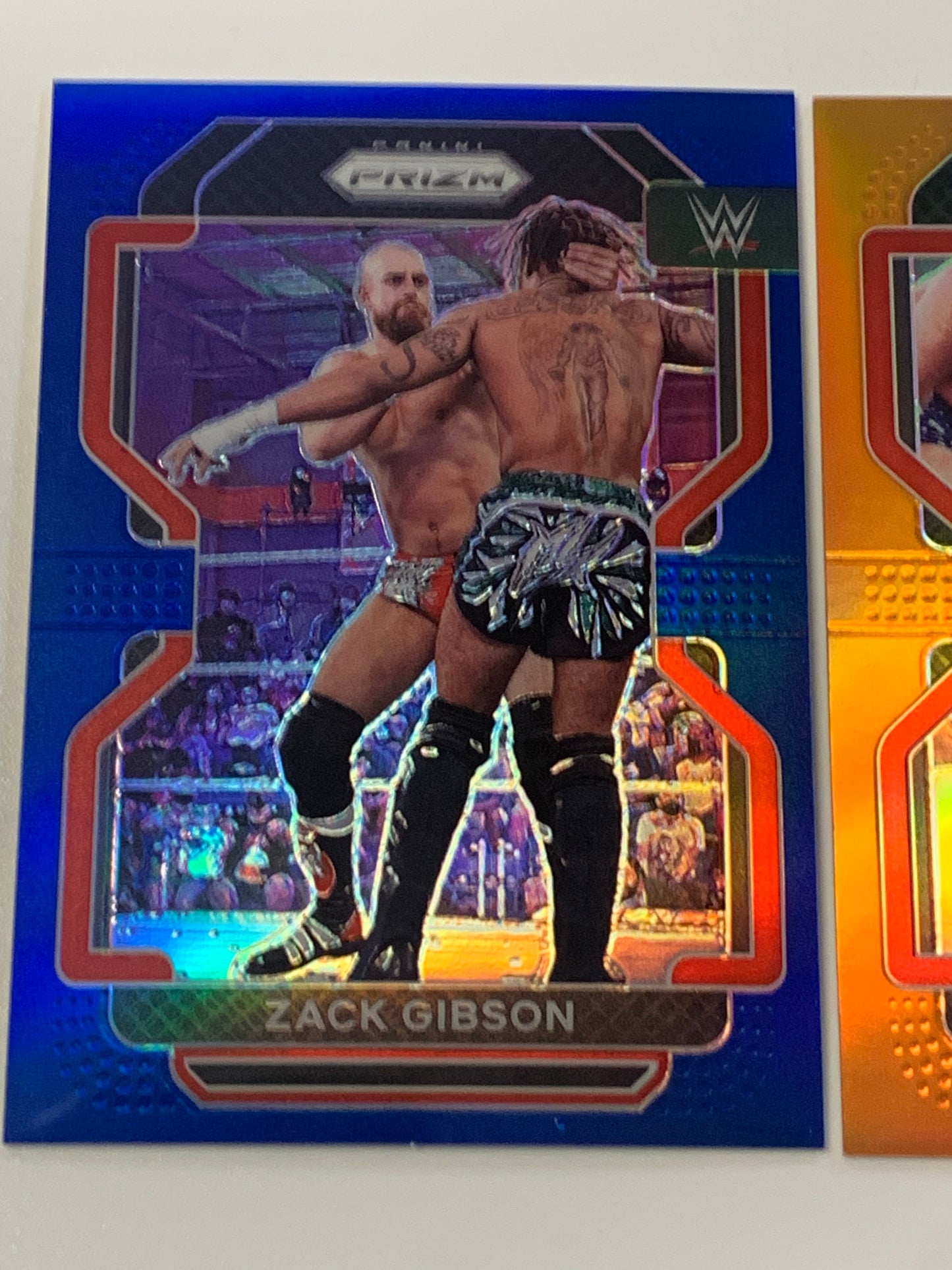 Zack Gibson 2022 Prizm Purple /199 & James Drake Orange /99 (Young Grizzled Vets)