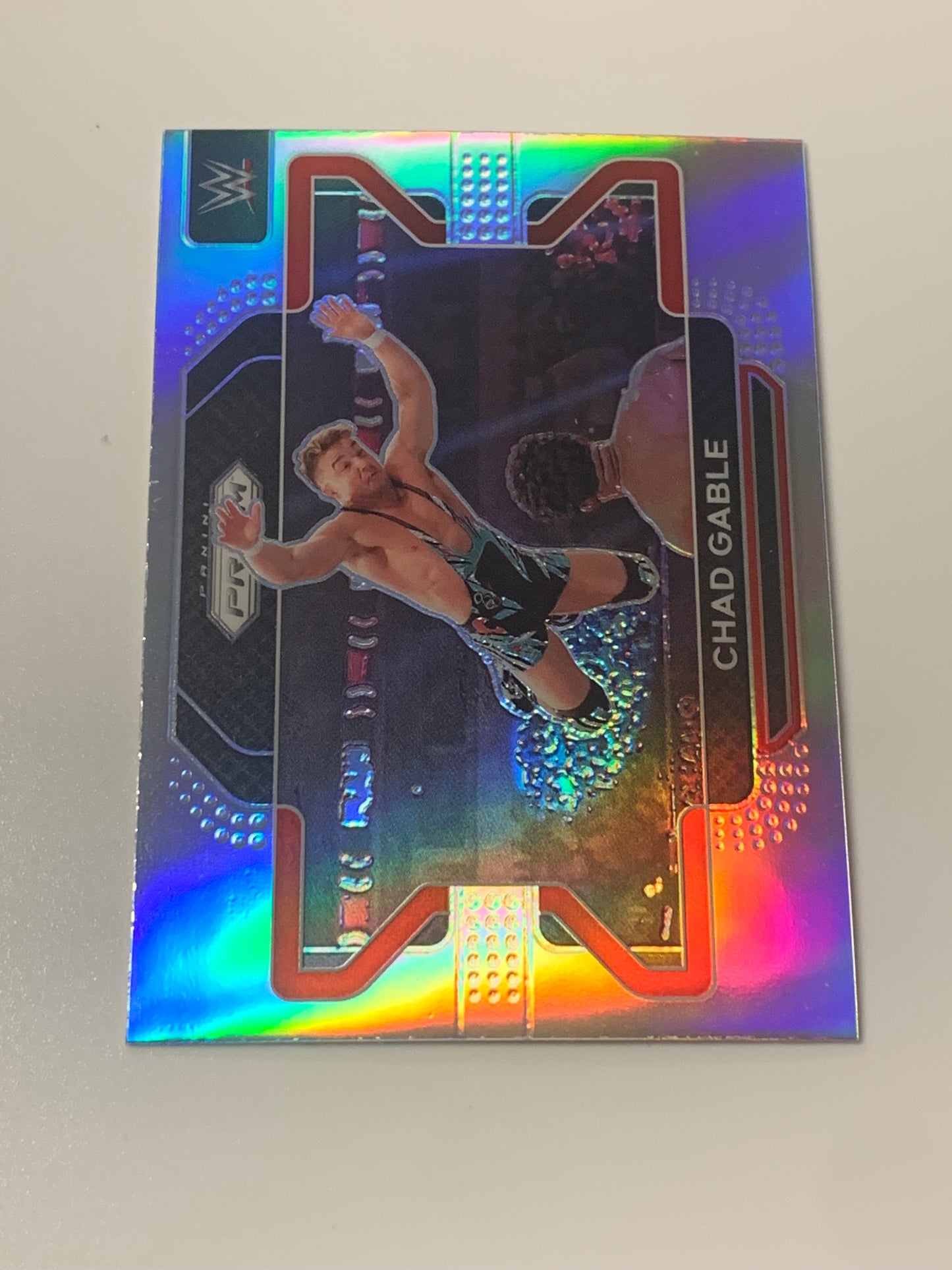 Chad Gable 2022 WWE Panini Prizm Silver Card