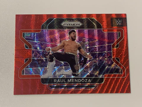 Raul Mendoza (Cruz Del Toro, LWO) WWE Prizm RED WAVE Refractor Card!!!