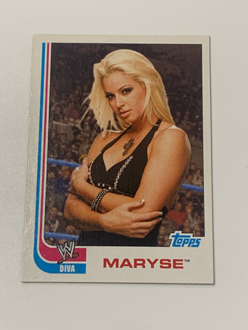 Maryse 2007 WWE Topps Heritage ROOKIE Card!!!