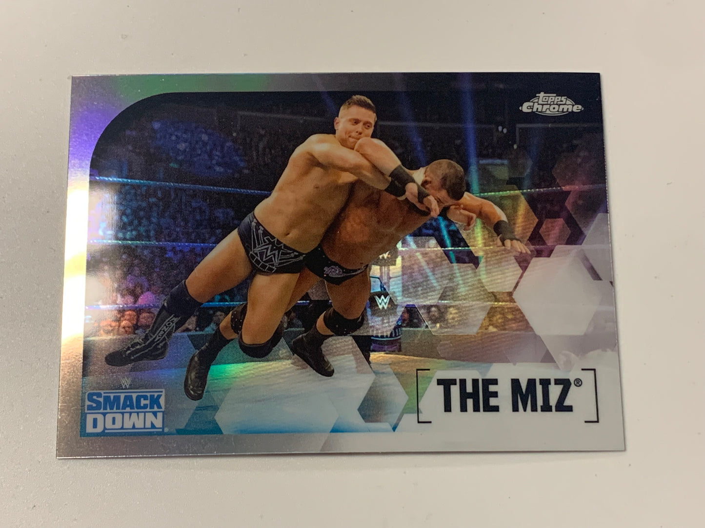 The Miz 2020 WWE Topps Chrome Refractor #63