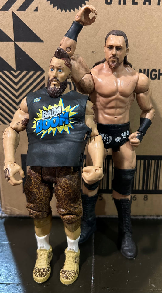 + Big Cass & Enzo WWE Mattel Action Figures (RED HOT)