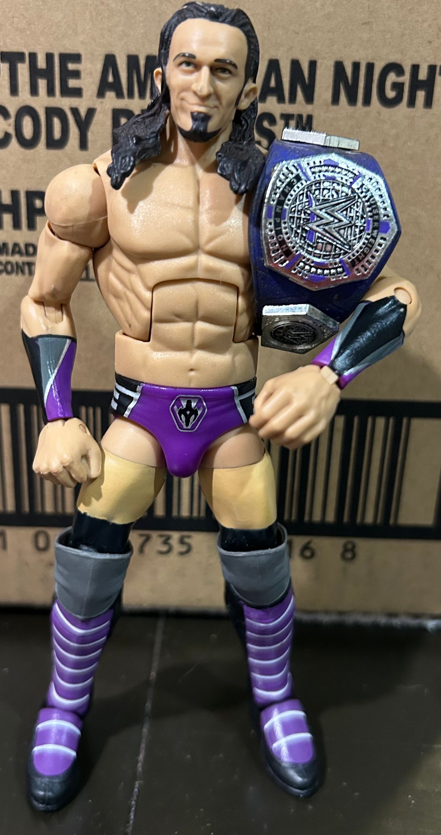 + Neville (PAC) WWE Mattel Elite Action Figure with Cruiserweight Championship Belt