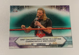 Edge 2021 WWE Topps RAW Parallel Card #260/299 (Edge Challenges Randy Orton)!!!