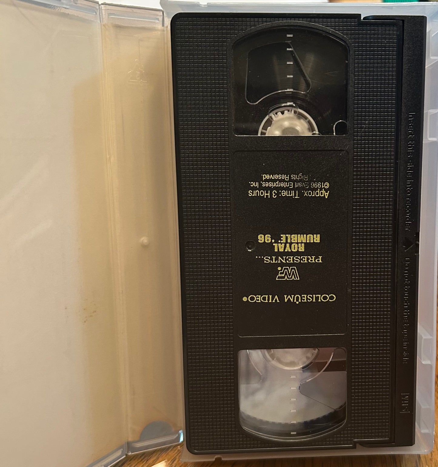 * WWF WWE “Royal Rumble 1996” VHS (Coliseum Home Video)