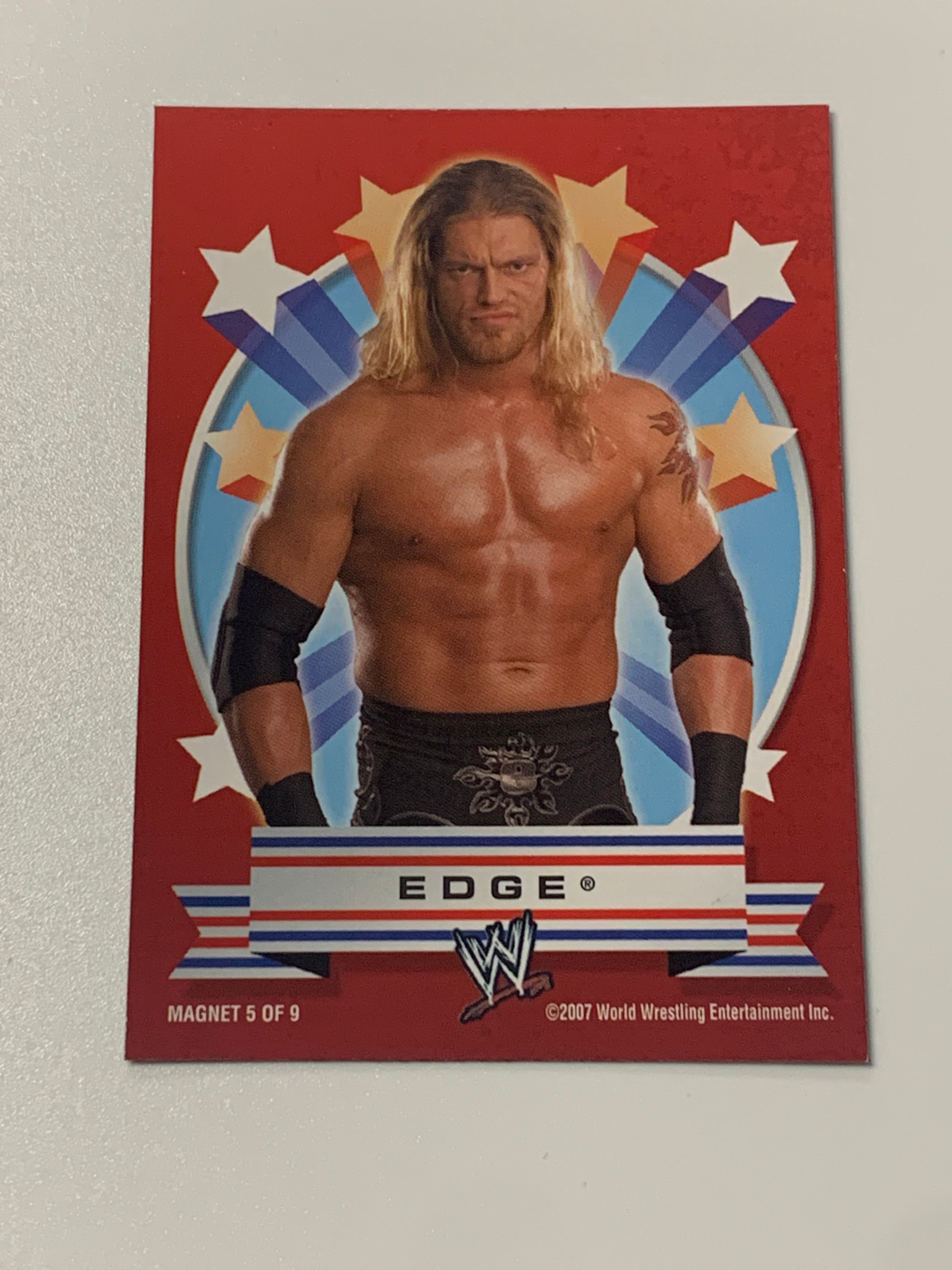 Edge 2007 WWE Topps Heritage Magnet Card!!! – The Wrestling