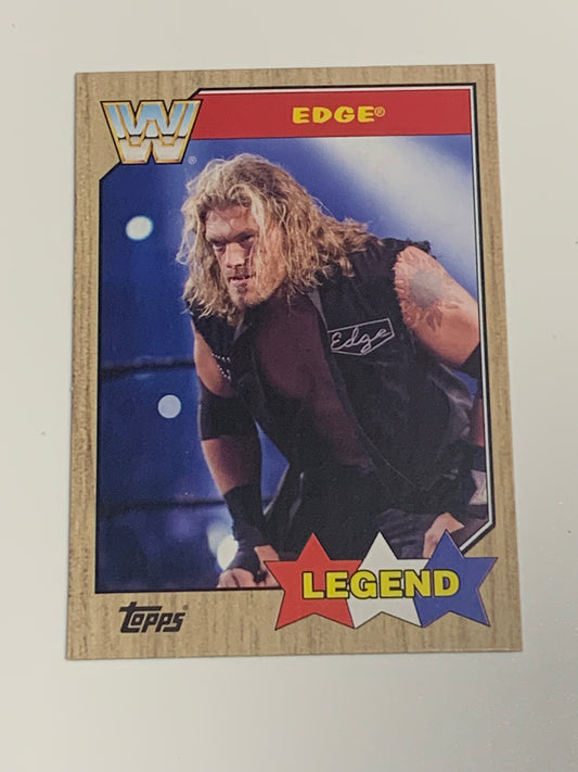 Edge 2017 WWE Topps Heritage “Legend” Card