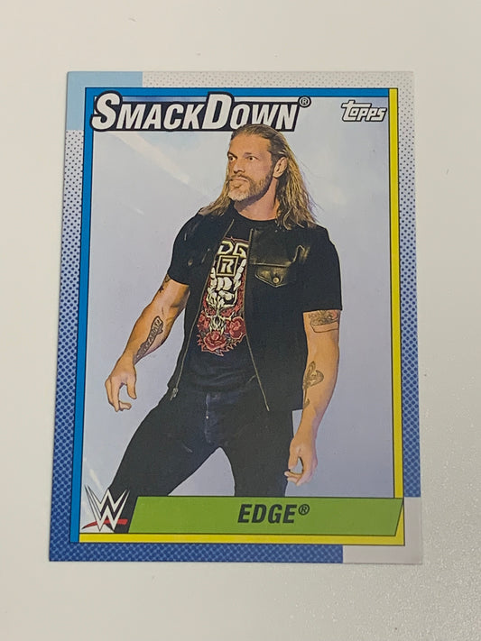 Edge 2021 WWE Topps Heritage Card