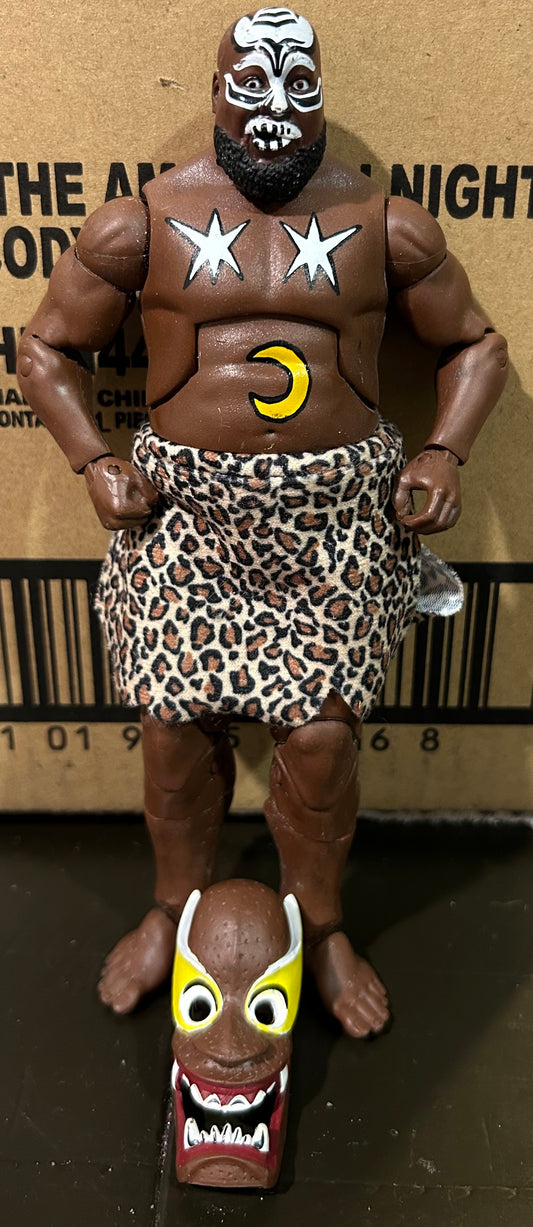 + Kamala WWE Mattel Elite Action Figure (Comes w/Mask)