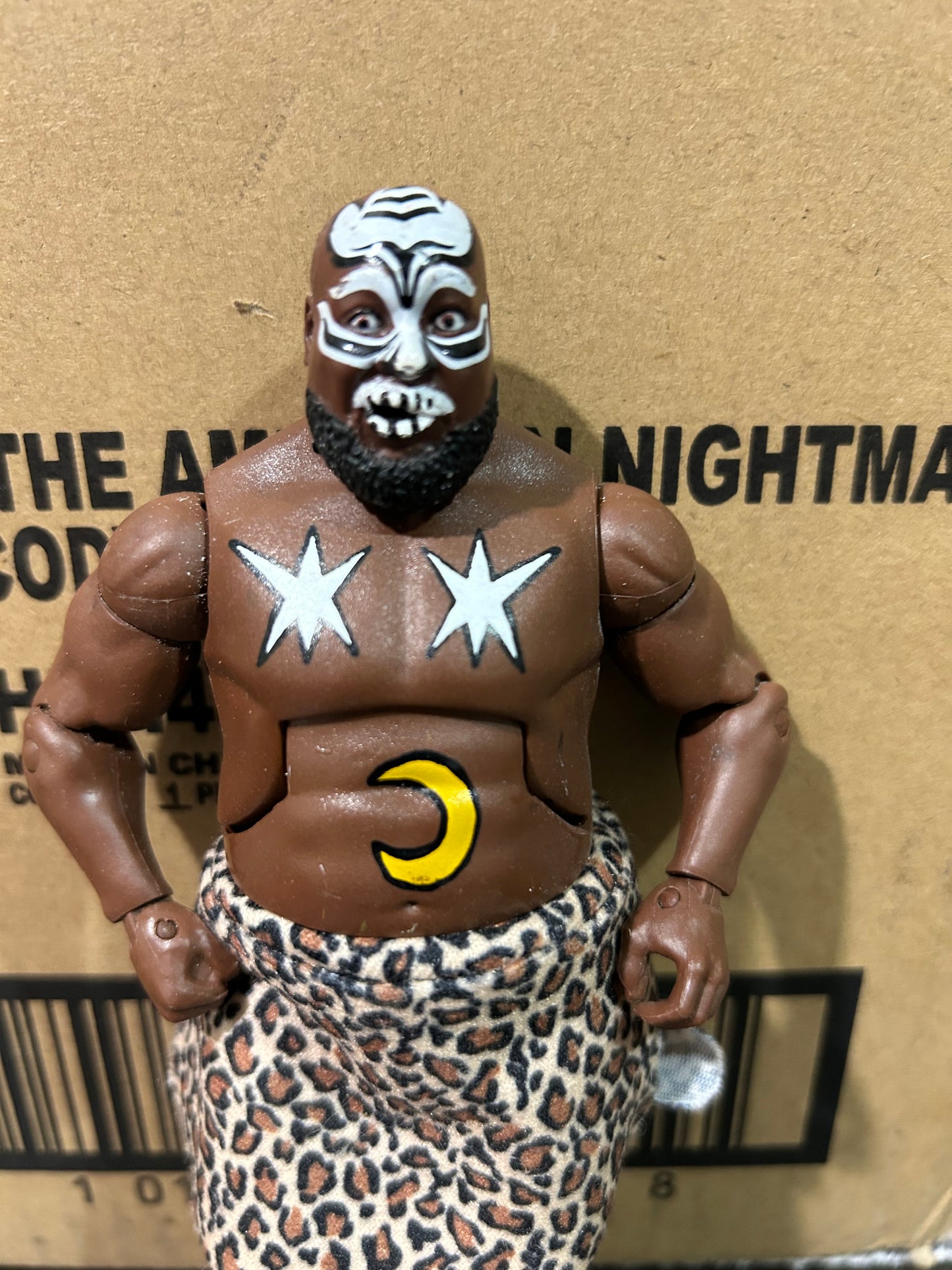 + Kamala WWE Mattel Elite Action Figure (Comes w/Mask)