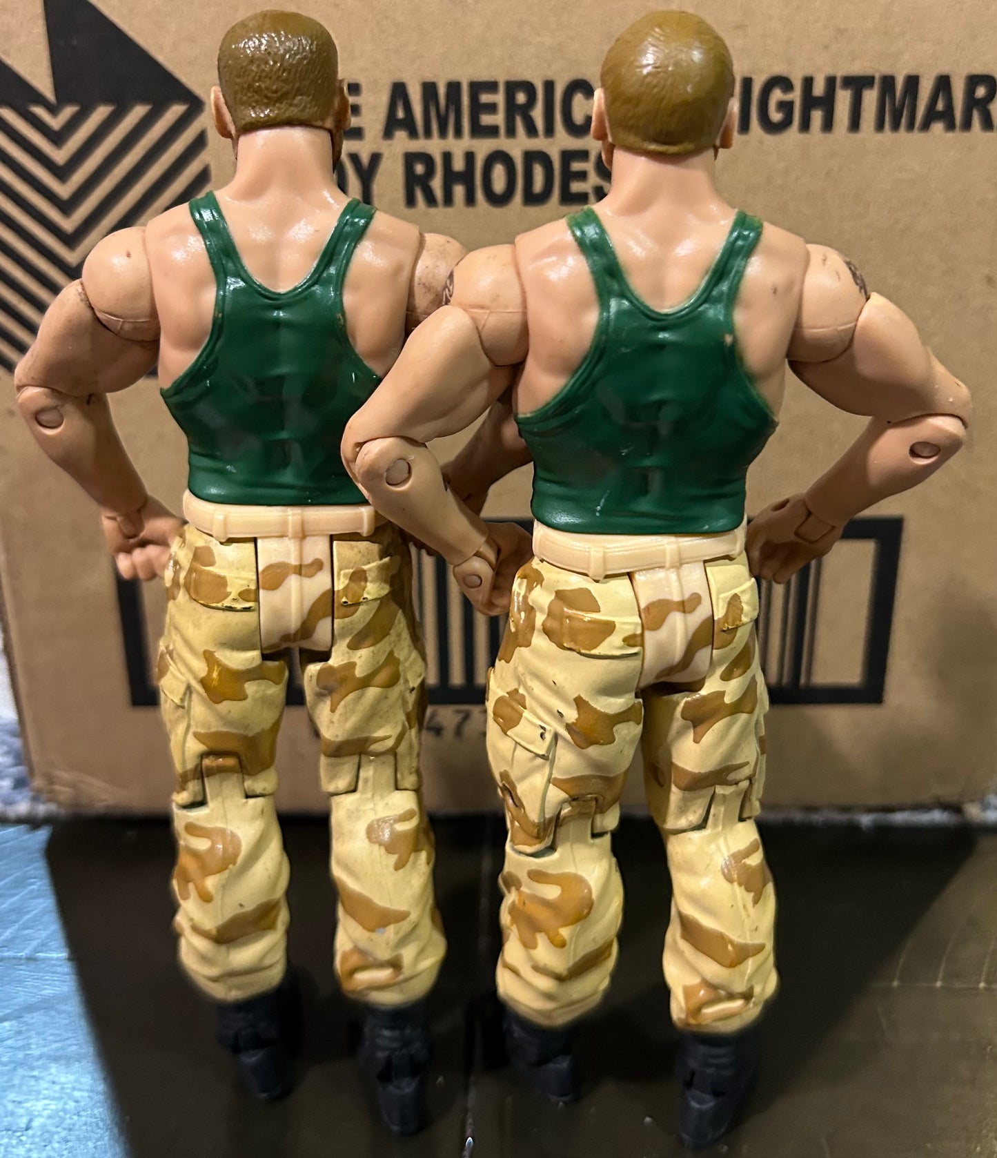 +  The Bushwackers WWE Mattel Action Figures