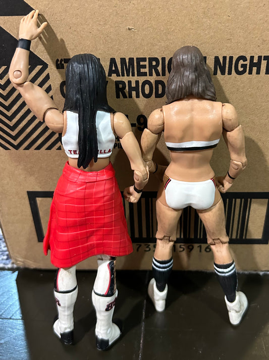 +  The Bella Twins WWE Mattel Action Figures