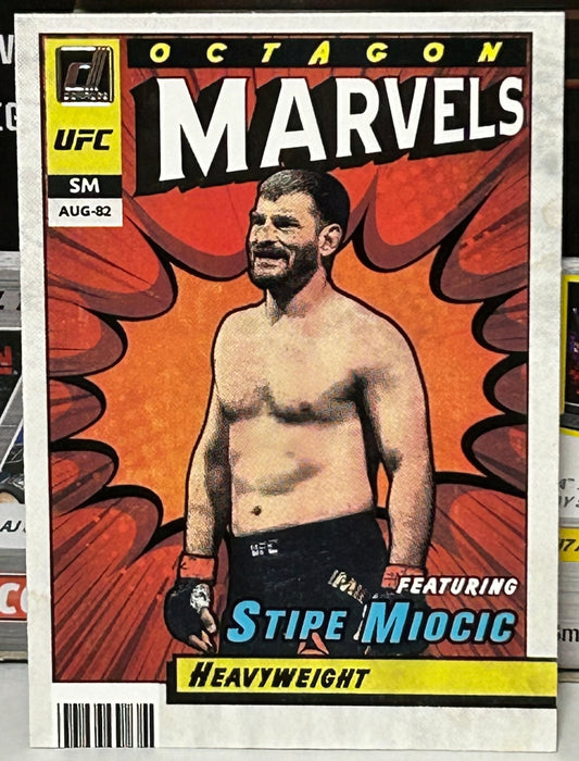 Stipe Miocic 2022 UFC Panini Donruss “Octagon Marvels” Card