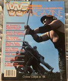 WWF WWE Magazine June/July 1984 Sgt. Slaughter (Very Rare Magazine)!!!