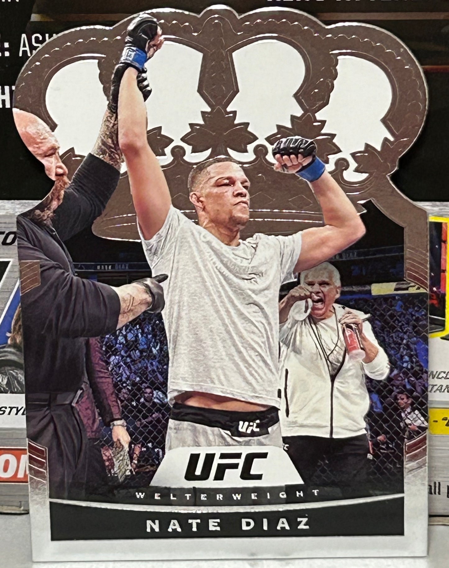 Nate Diaz 2021 UFC Panini Chronicles Crown Royale Card