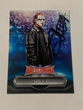 Sting Authentic Signed 2016 WWE Topps WrestleMania Card (Comes with a Certificate of Authenticity)
