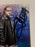 Sting Authentic Signed 2016 WWE Topps WrestleMania Card (Comes with a Certificate of Authenticity)