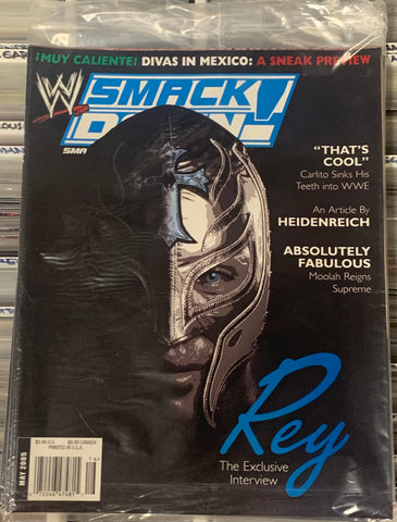 WWE Smackdown Sealed Magazine May 2005 REY MYSTERIO (Divas in Mexico)!!!