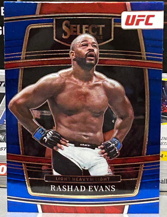 Rashad Evans 2022 UFC Panini Select Card
