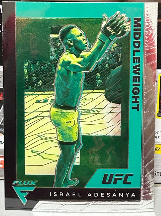 Israel Adesanya 2021 UFC Chronicles Flux Card