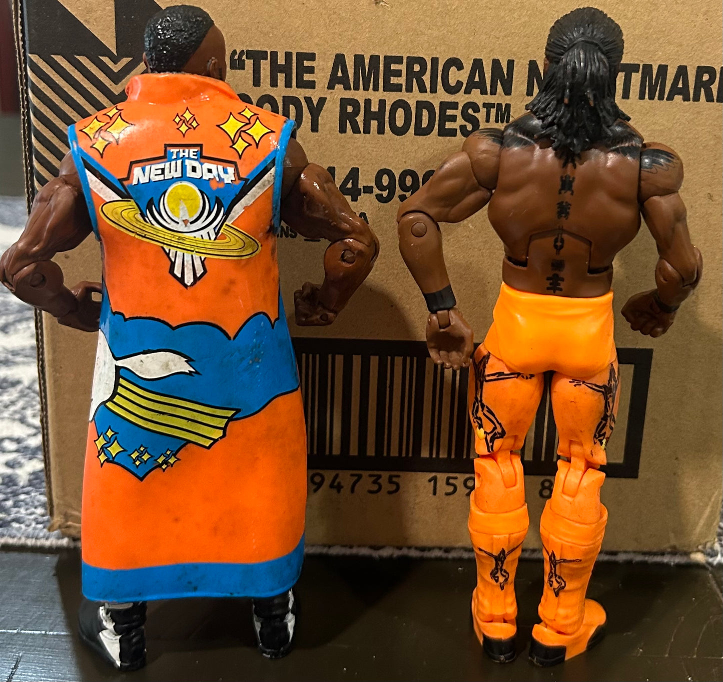 + New Day (Big E and Kofi Kingston) WWE Mattel Elite Action Figures