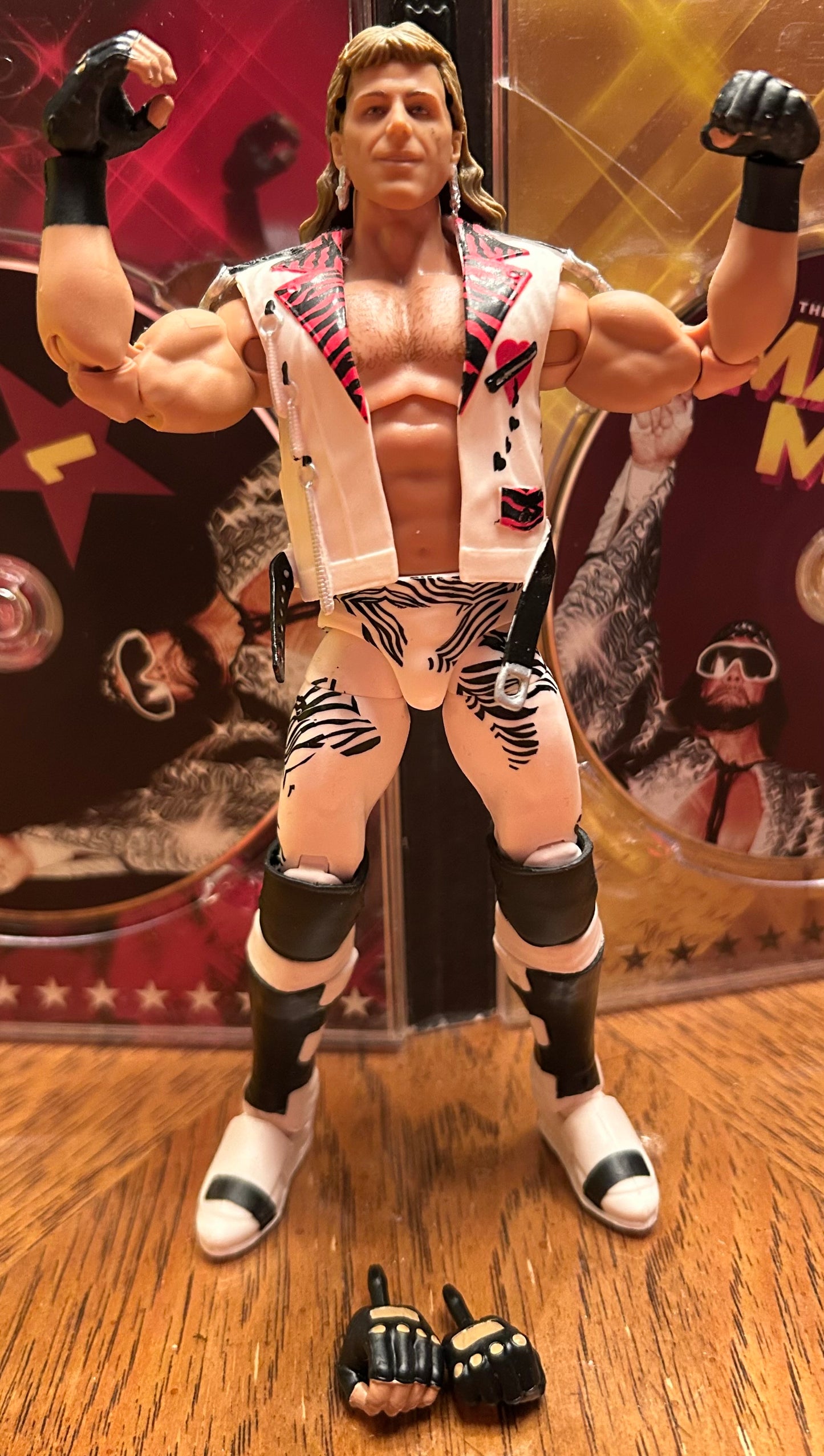 * Shawn Michaels WWE Mattel Elite Action Figure