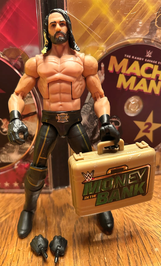 * Seth Rollins WWE Elite Money In The Bank Action Figure