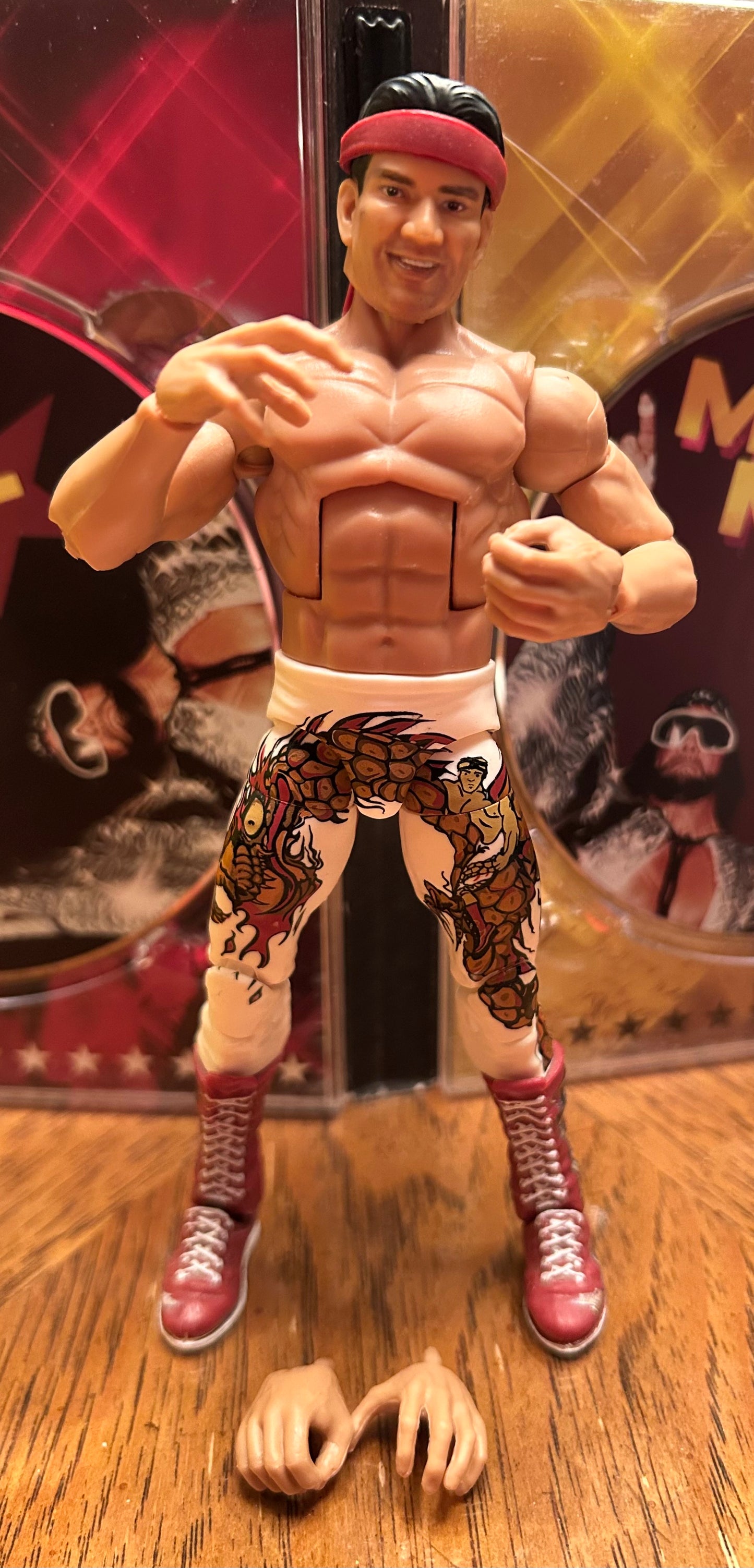 * Ricky “The Dragon” Steamboat WWE Mattel Elite Action Figure