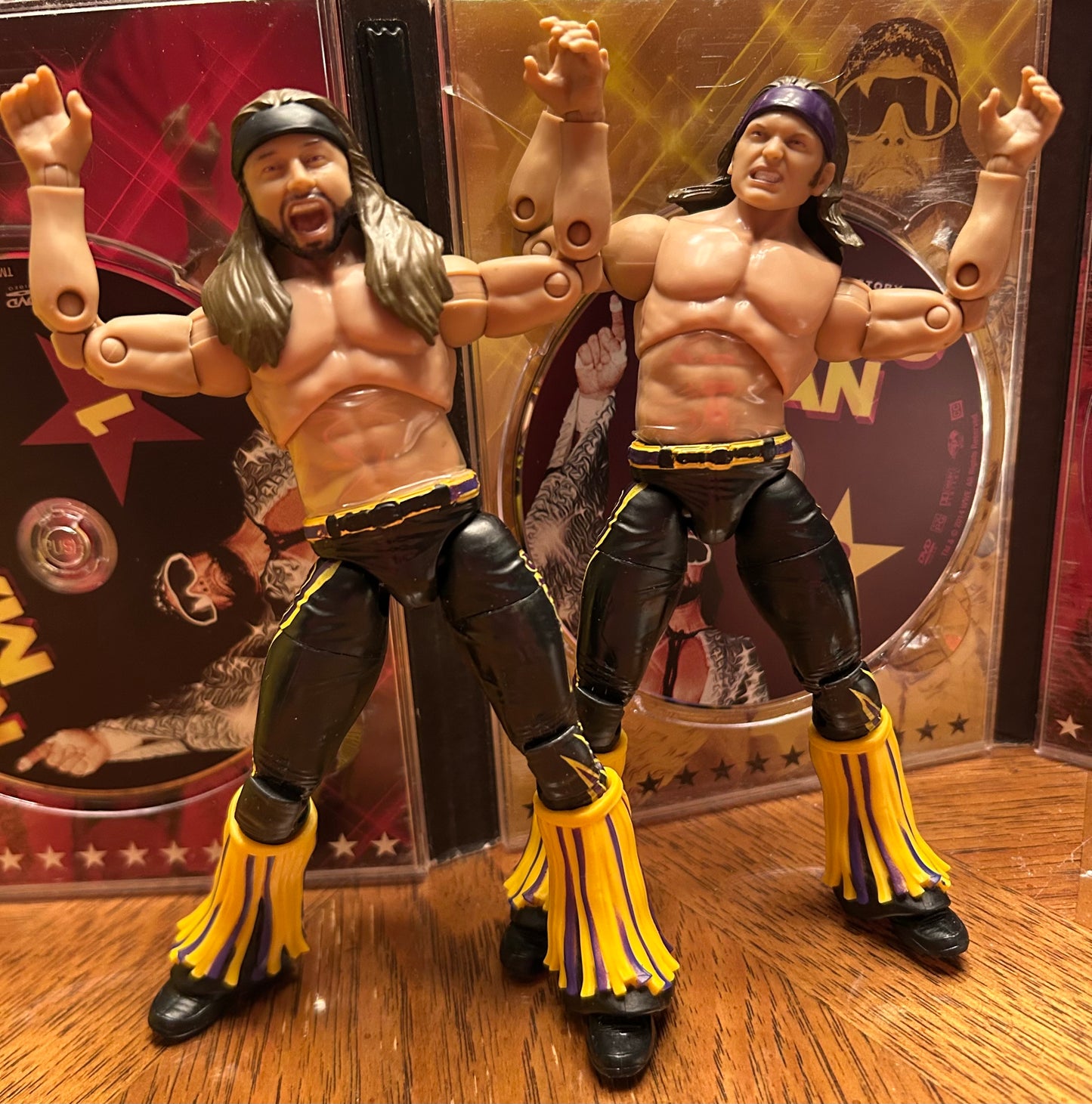 * The Young Bucks AEW Action Figures (Nick & Matt Jackson)
