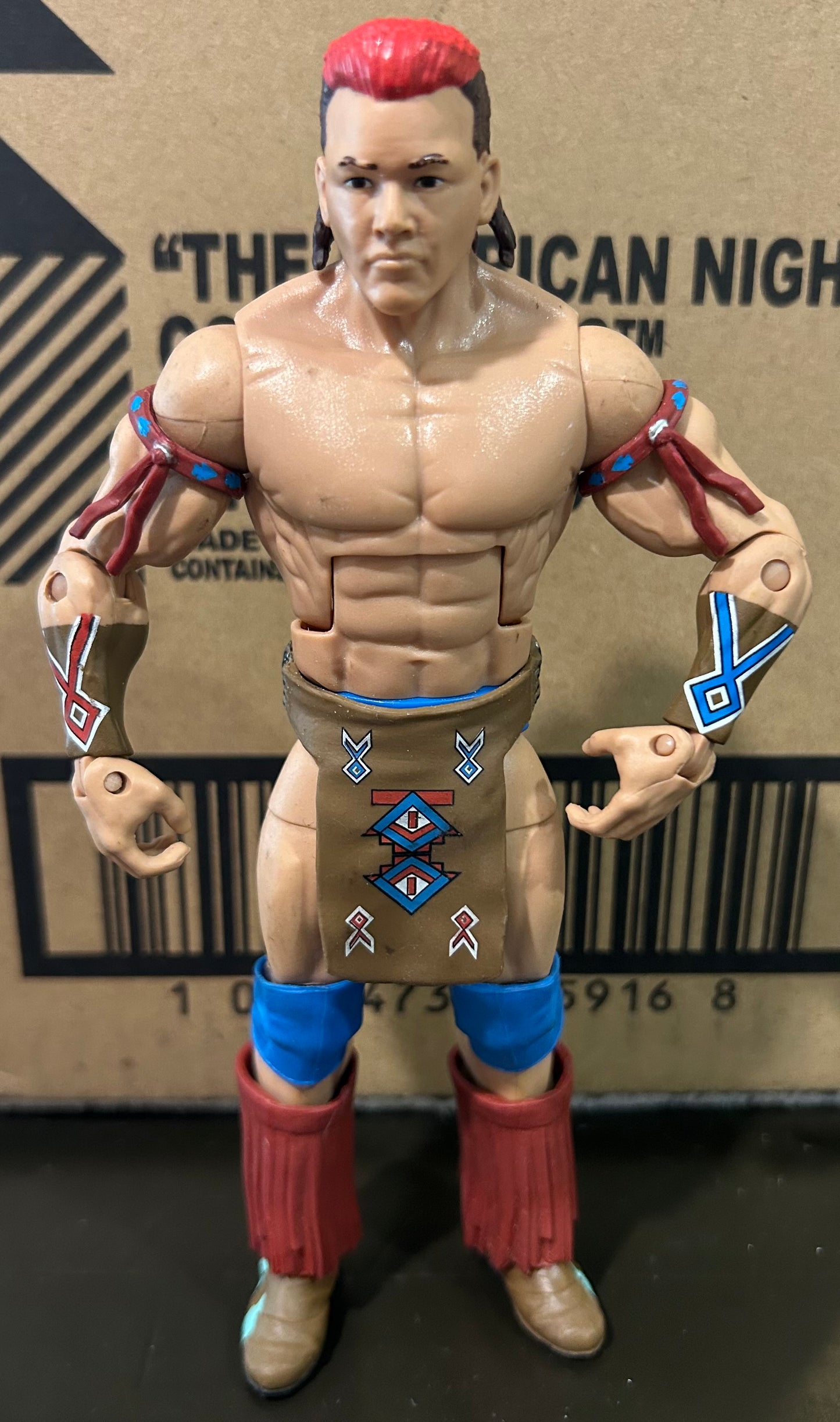 + Tatanka WWE Mattel Elite Action Figure