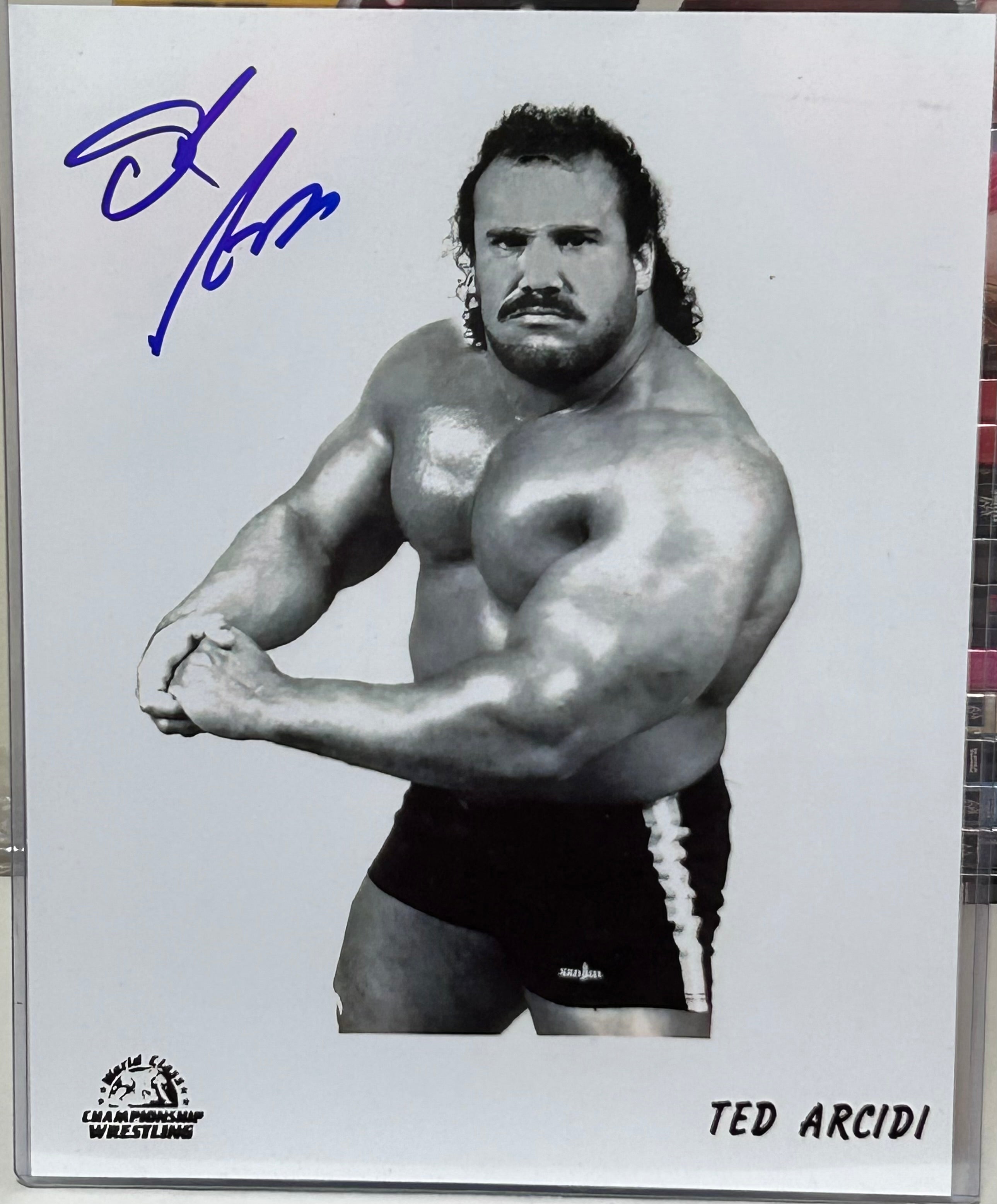 Ted Arcidi Workout Routine Ted Arcidi WWE Signed 8x10 Classic Photo (Comes w/COA) – The Wrestling ...
