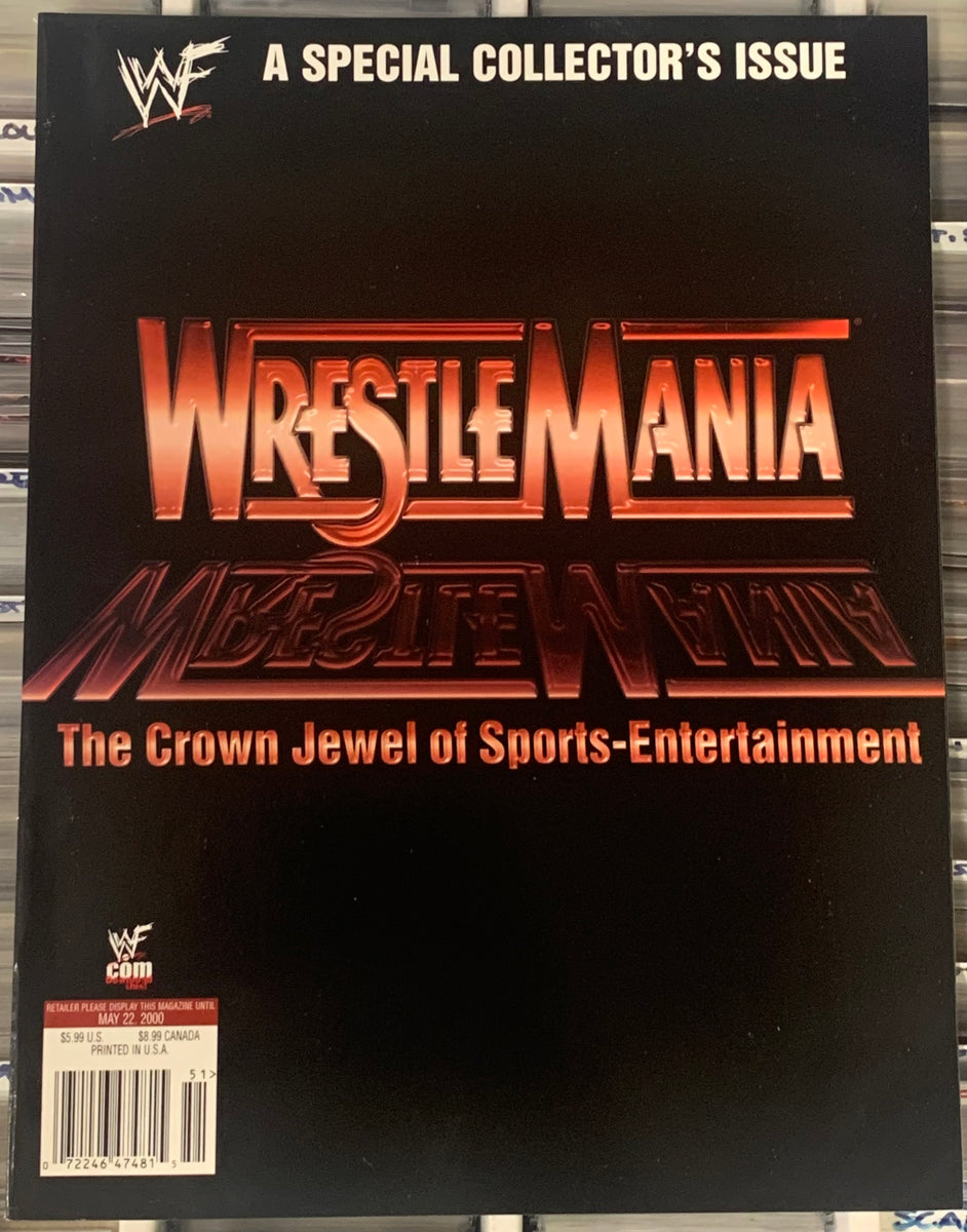 WWF WWE Wrestlemania Magazine “A Special Collector’s Issue” May 2000 ...