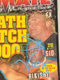 Signed by SID VICIOUS “Ultimate Wrestling Magazine” May 2000 (Comes w/COA)!!!