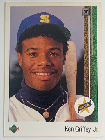 Ken Griffey Jr ICONIC 1989 Upper Deck ROOKIE Card